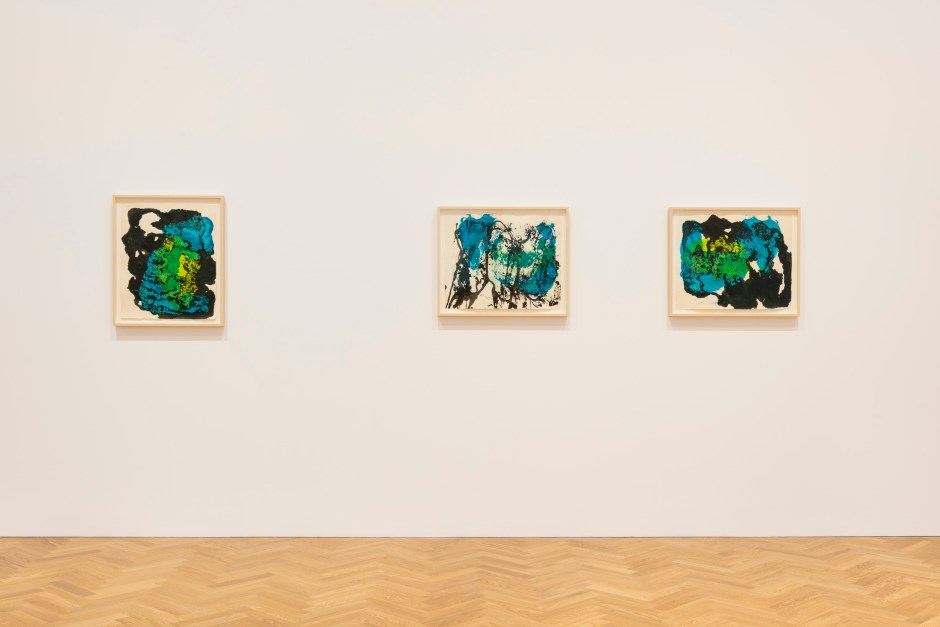 'Joel Shapiro' installed at Pace London, 6 Burlington Gardens, M