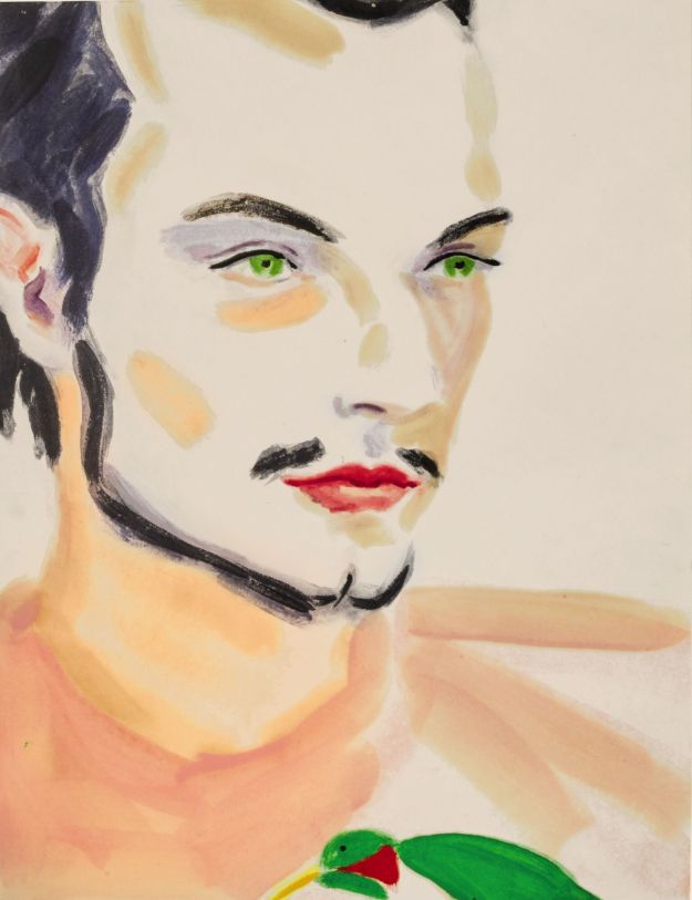 Elizabeth Peyton, Pink (Spencer) (Three), 2002